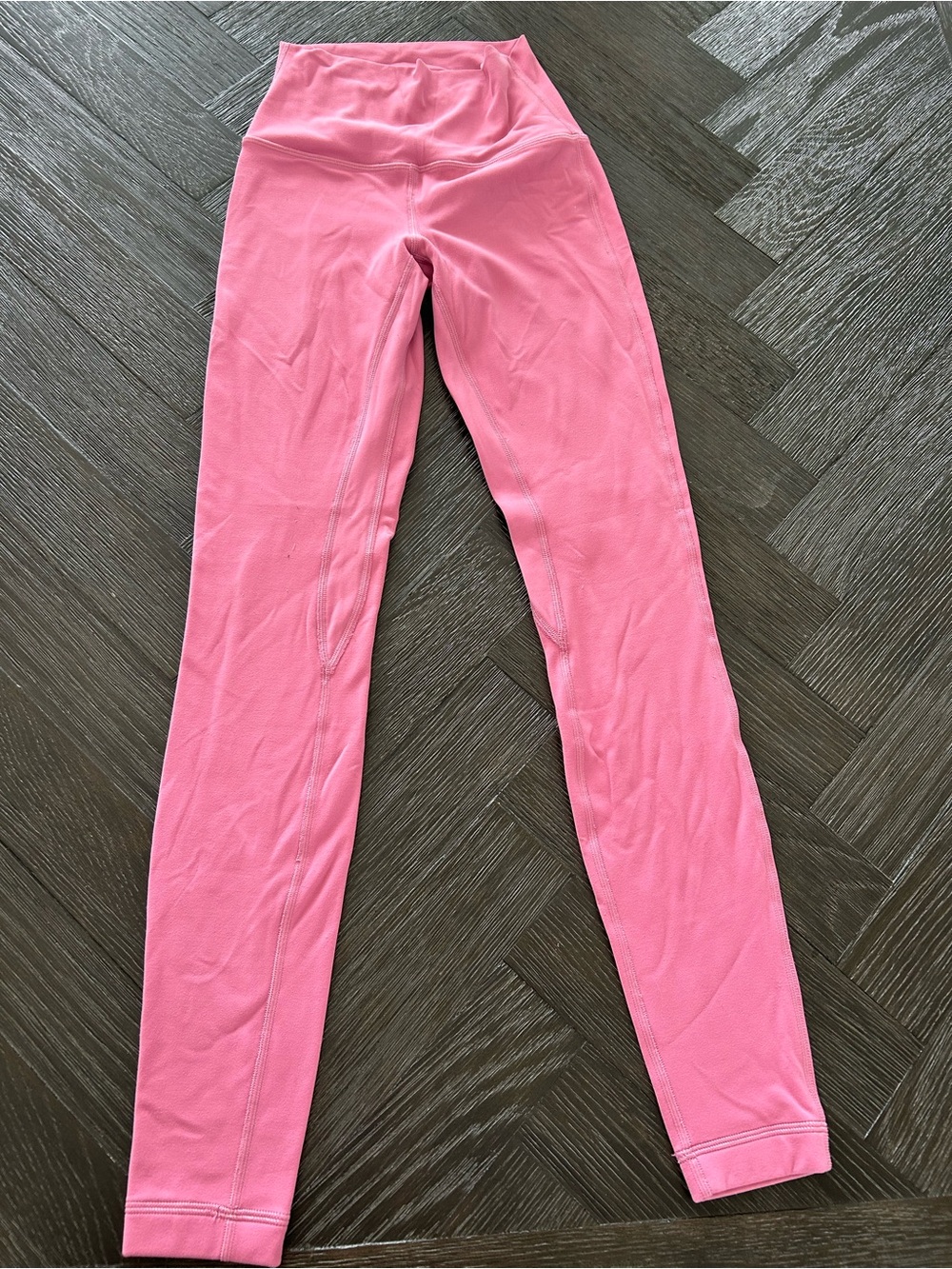 Lululemon Pink High-Waist Active Leggings